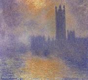 Claude Monet The Houses of Parliament Germany oil painting artist
